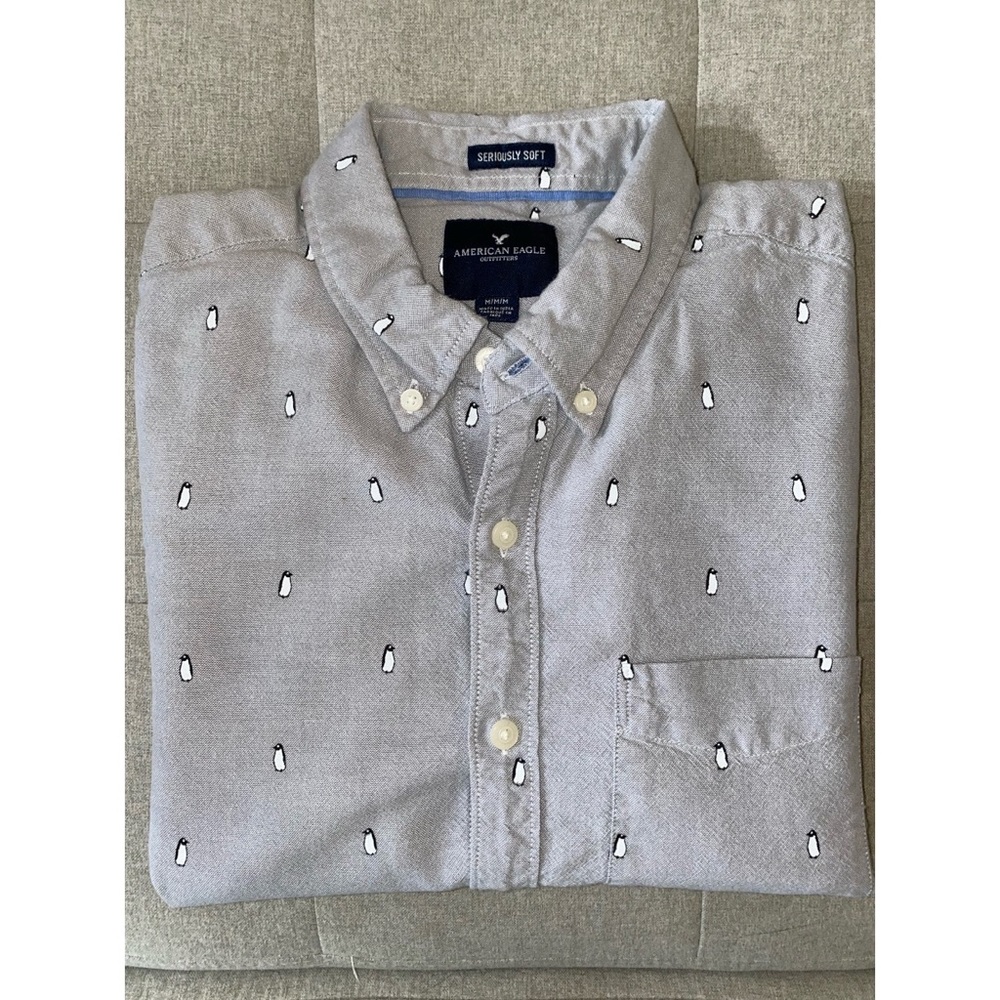 American eagle button down